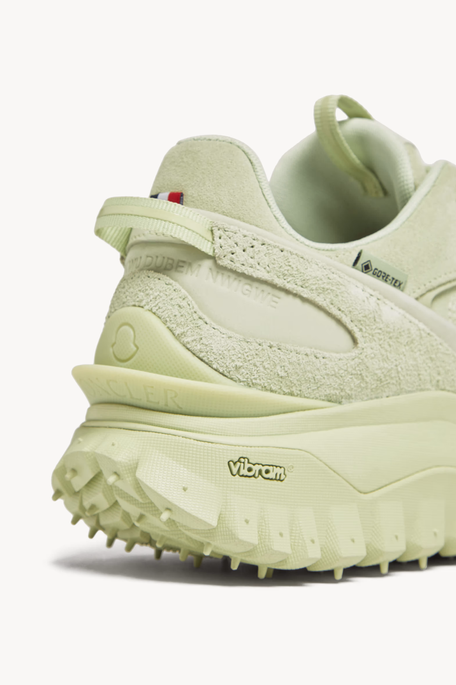 Sneakers Trailgrip Momint en nubuck et daim Hommes Vert Menthe Moncler 4